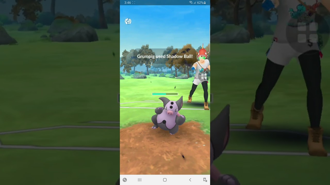 GO Battle League : #zygarde 🆚️ #solrock #grumpig #pignite #pokemon #pokemongo #greatleague #ポケモンgo