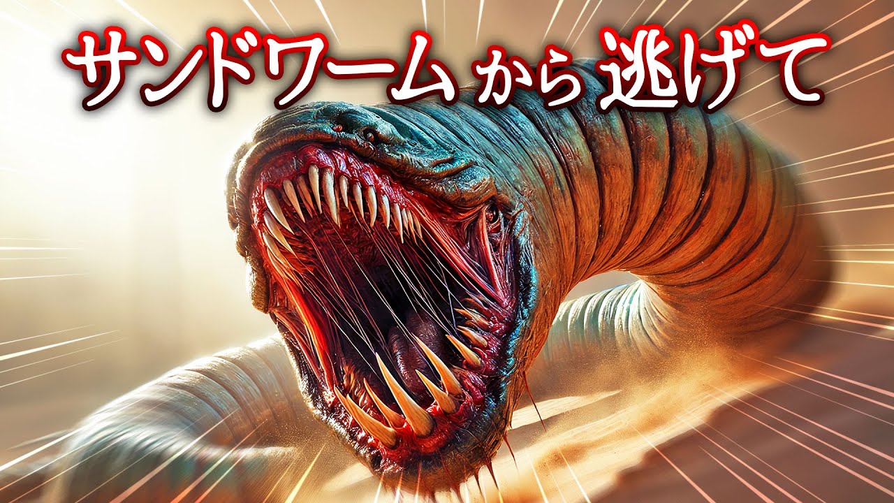 サンドワームから逃げて！恐怖の都市伝説ホラー選択クイズ...【全7問】