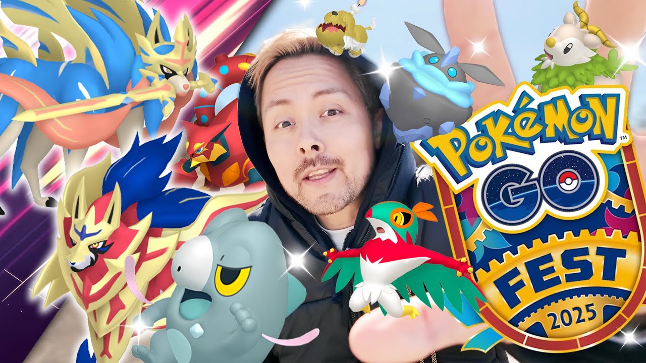 1時間で完売！？GOフェス早期購チケット！？剣と盾の王！ザシアン＆ザマゼンタ！ルチャブル！ボルケニオン！色違いはメレシー＆ボチ！？ワクワクがドキドキ！！！【ポケモンGO】