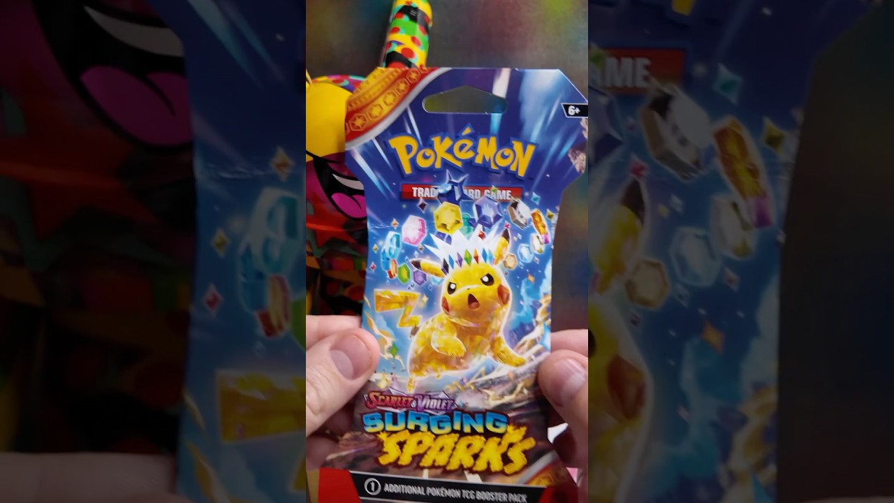 Surging Sparks Pokémon Pack Opening! Can We Pull Pikachu, Latias, or Milotic?! ⚡️
