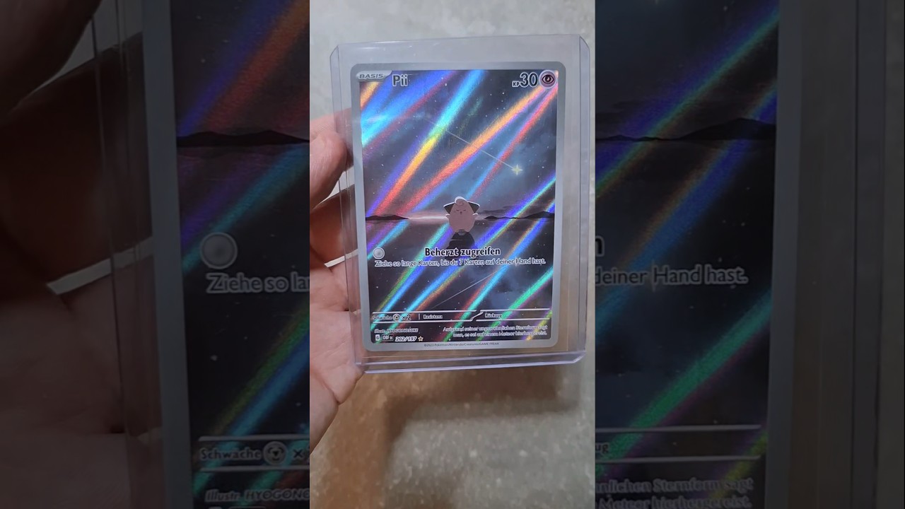 Pokémon Cleffa Secret Illustration Rare Obsidianflames #pokemon #tcg #pokemontcg #tradingcards