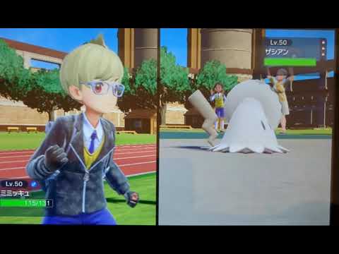 ポケモンsv　お借りしたポケモンを使ってみた（ヨクバリス）