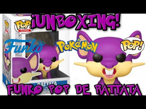 ¡UNBOXING DE FUNKO POP DE RATTATA 🐭! | ¡POKÉMON! #Pokemon, #Funko, #Funkopop, #Rattata