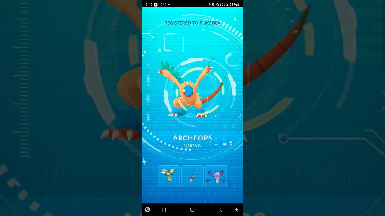 ✨ Shiny Archeops Added To The Dex! Pokemon Go! #pokemon #pokemongo #pokémongo