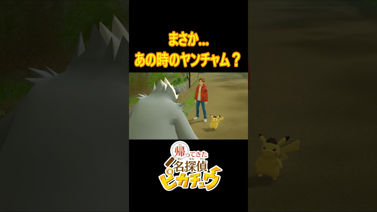 まさか…あの時のヤンチャム？ #Shorts #名探偵ピカチュウ #ポケモン #pokemon #pikachu