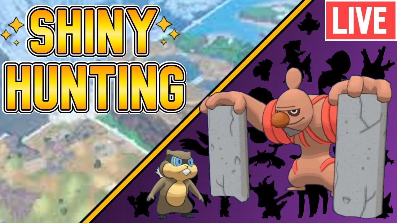 ✨ SHINY HUNTING ✨ SwSH Wild Area Conkeldurr SR's (w/ BW2 Patrat on the side) Unova SLD 54/155 | Live