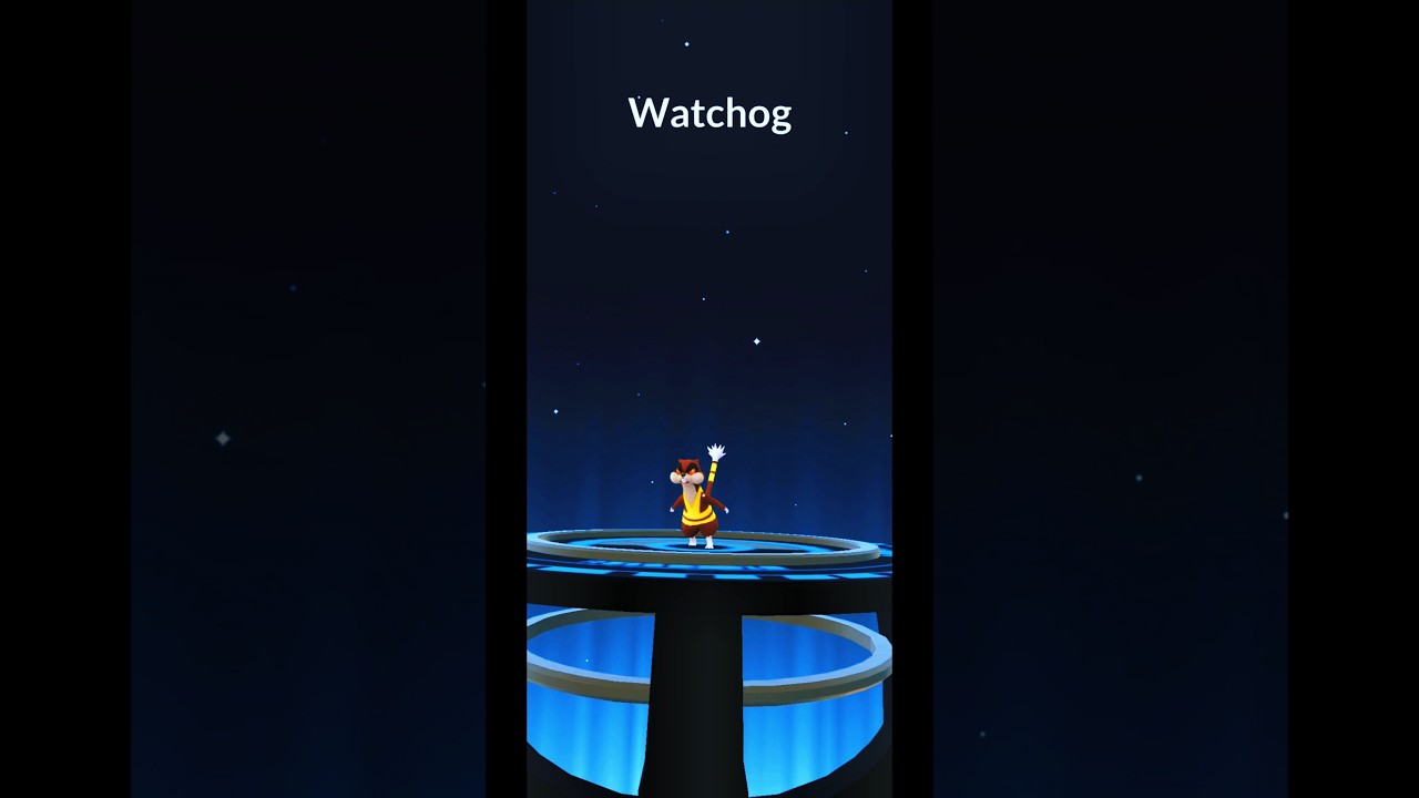 ➡️ Patrat Evolves into Watchog! CP 329 → 764 | Pokemon GO Evolve #Shorts #PokémonGO