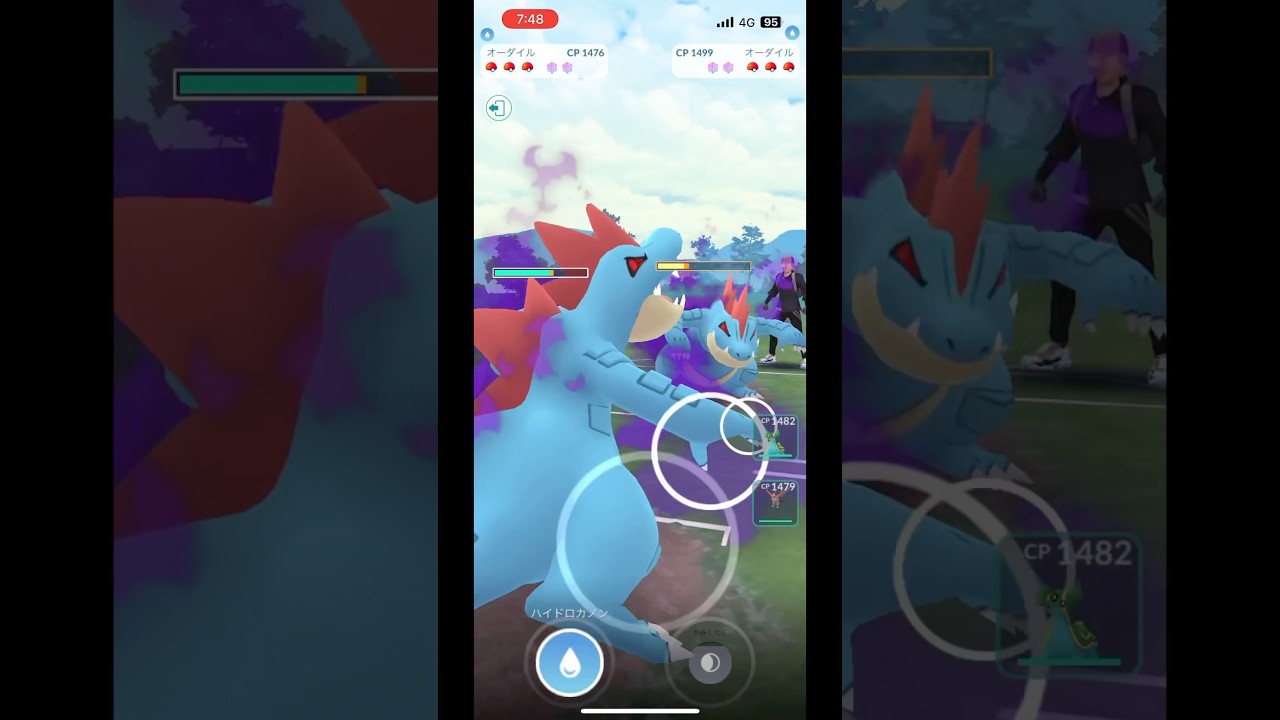 サブにいるトリトドン強い‼︎ #pokemongo #ポケモンgo #goバトルリーグ #スーパーリーグ #gbl #pvp #ポケモンgoバトルリーグ #ポケモン #pokemon