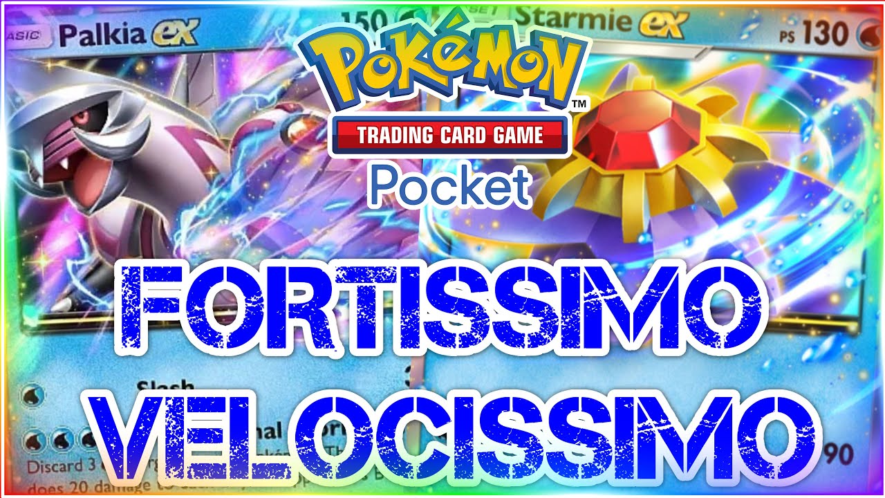 EASY 5 WIN STREAK - DECK STARMIE EX & PALKIA  [GAMEPLAY ITA POKEMON TCG POCKET 12]