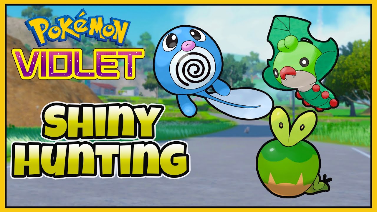 Shiny Applin, Poliwag & Sewaddle! - Pokemon Scarlet and Violet - Let's Get These Before Spring!