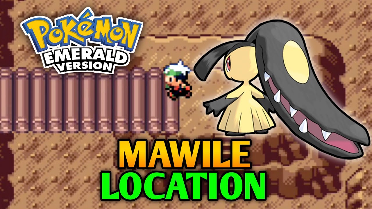 How To Catch Mawile In Pokemon Emerald - Mawile Location