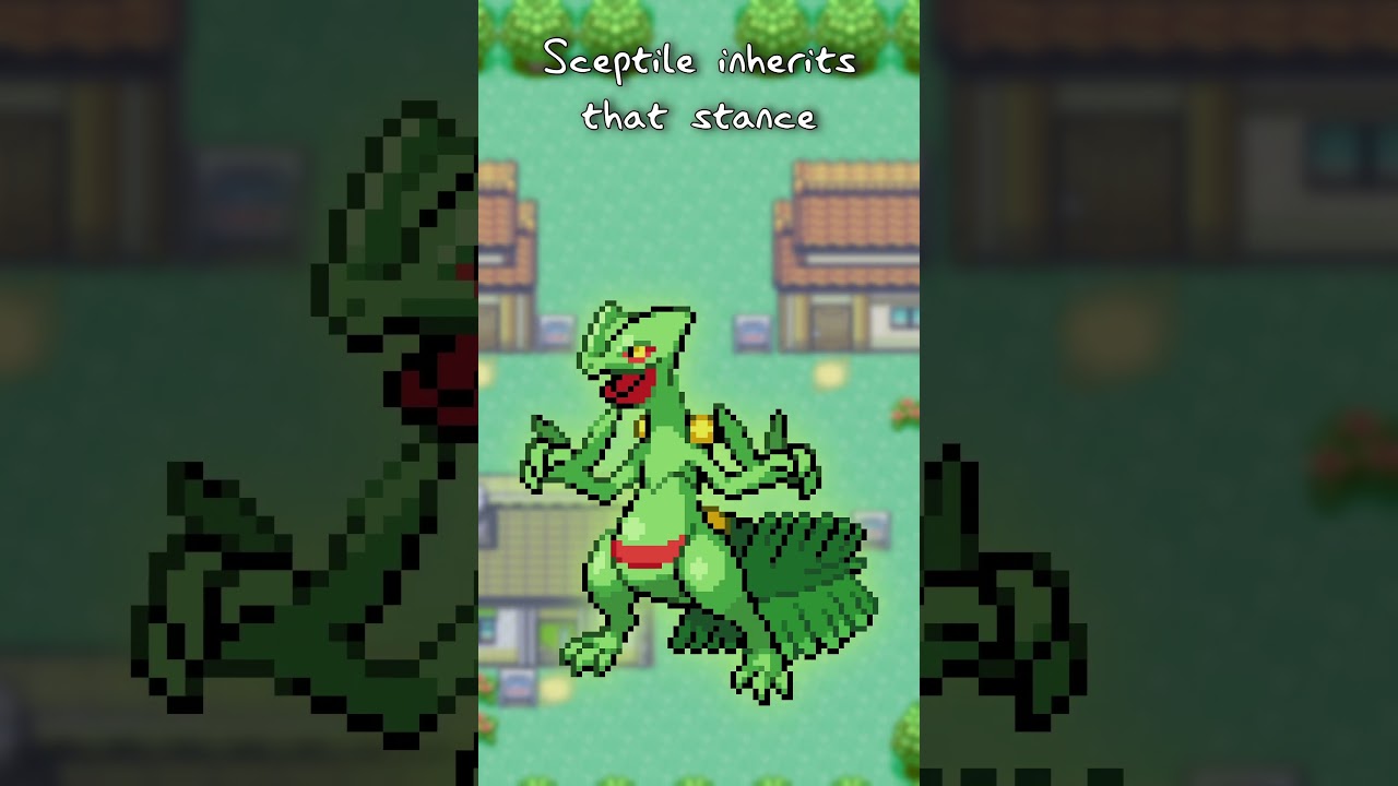 Treecko Reflects the Gecko, Grovyle Gives Me PMD Flashbacks | Pokemon Gen 5 Sprite Review