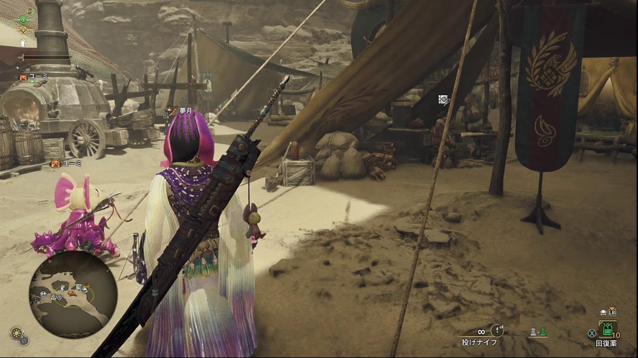 のんびり朝モンハン　参加もありかも