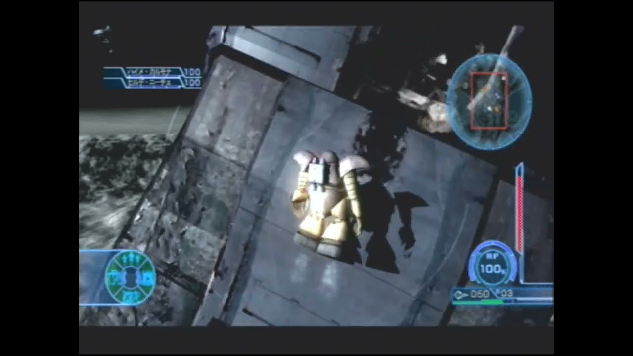 【ガンダム戦記】月山岳地帯襲撃任務 normal ／ゴッグでクリア／ブースターなし・高機動設定