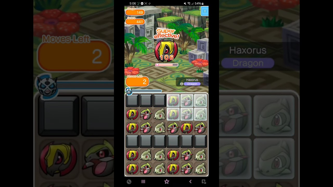 Haxorus Stage 149 Pokemon Shuffle
