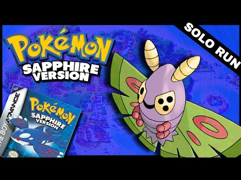 Pokemon Sapphire: Dustox Only Solo Run