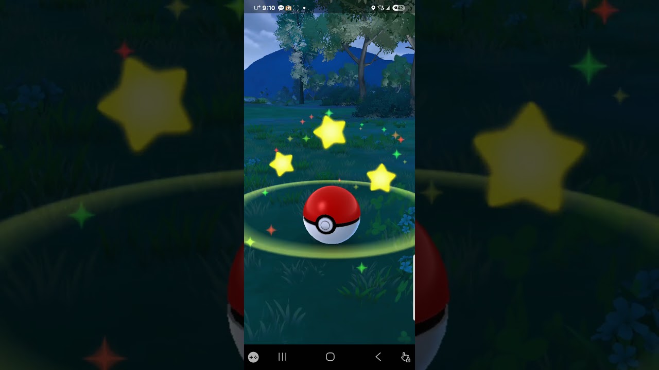 거북이1호의 포켓몬고(야생포켓몬 전지충이 잡기)