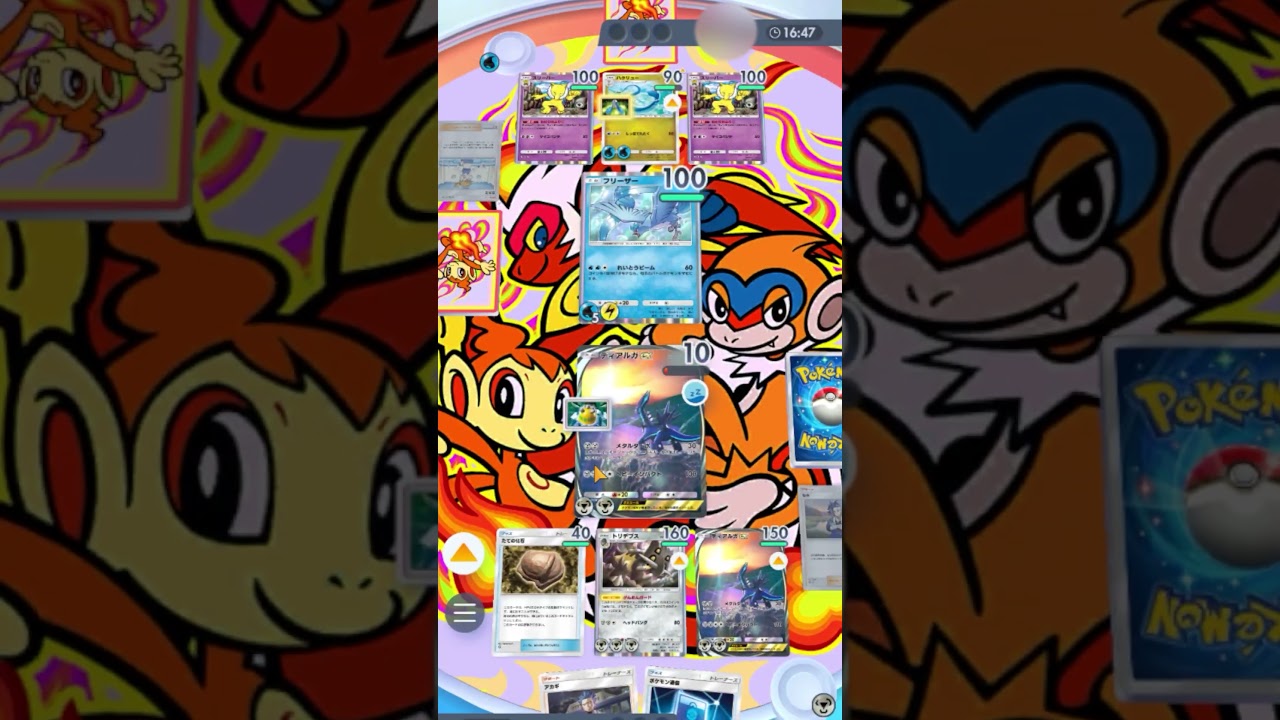 【ポケポケ】一生眠らせてくるスリーパー２体に対して必死にもがいて抵抗した結果【ポケカ】#shorts