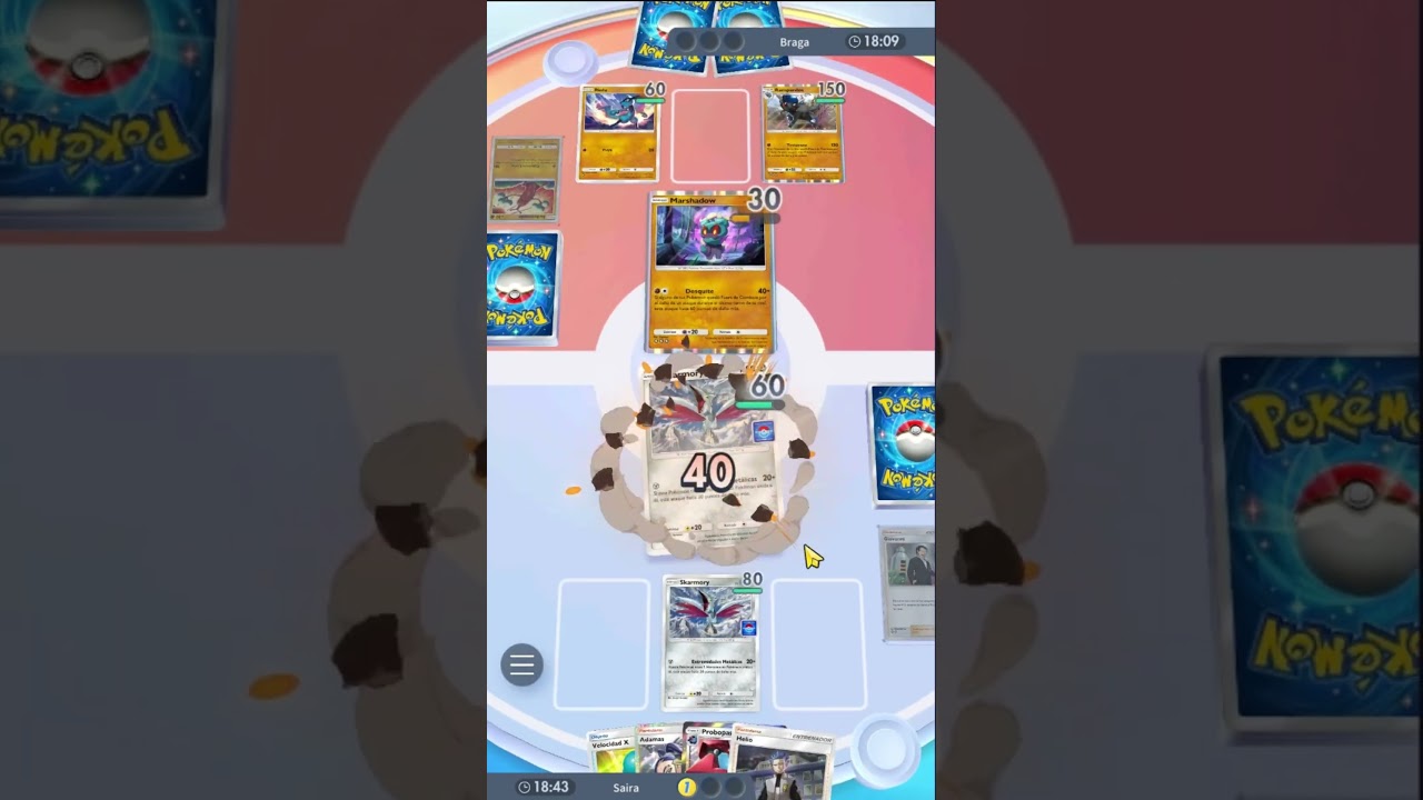 Partida con el Nosepass promo #pokemontcgpocket #pokemon #pokémontcgpocket #pokémon #nosepass