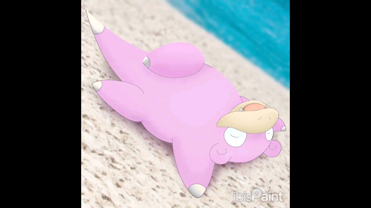 ヤドン、描いてみた【ポケモン】