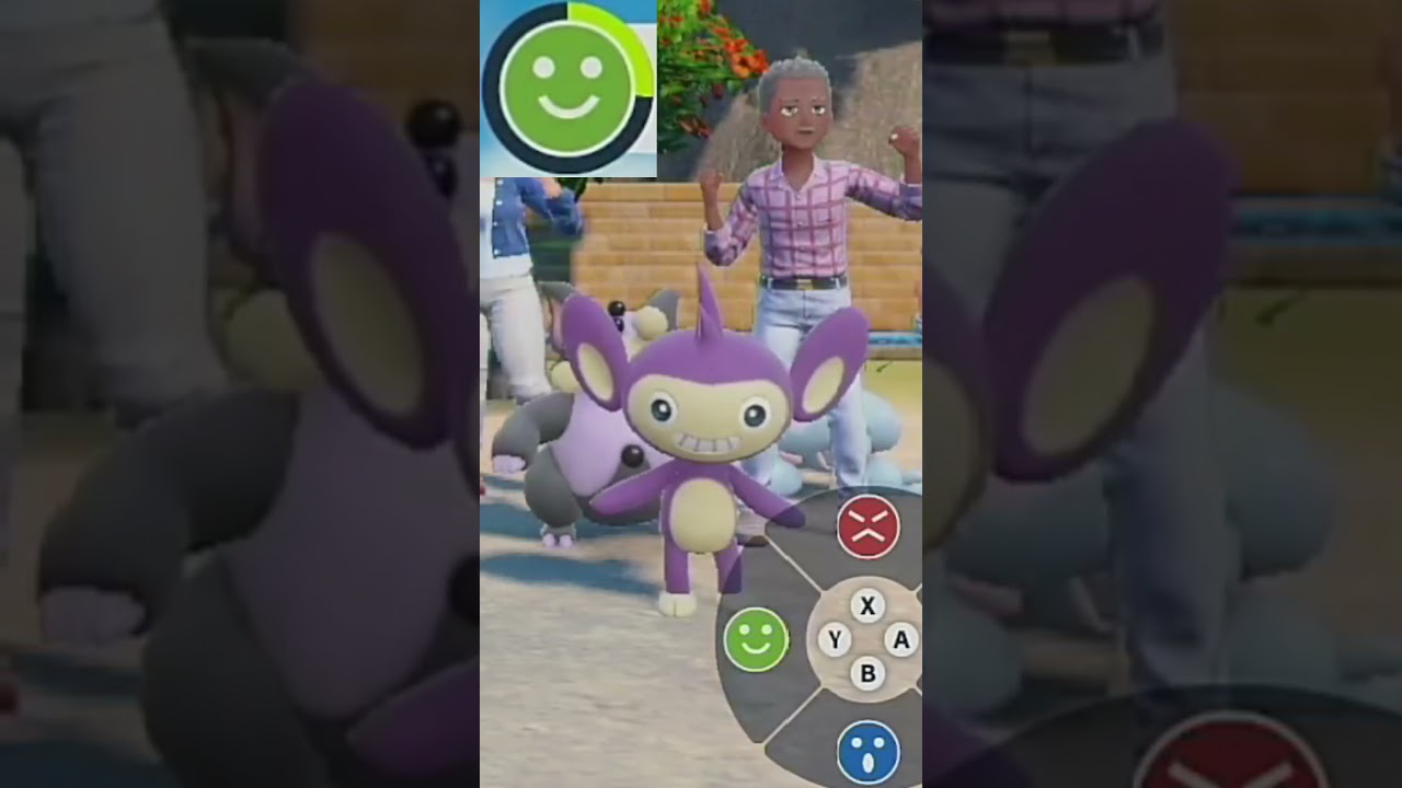 【エイパム】ポケモンエクササイズ【キタカミ図鑑No.47】#Shorts #pokemon