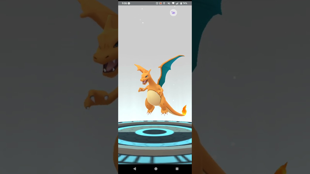 【ポケモンＧＯ】2017年に捕まえたリザードを進化させました