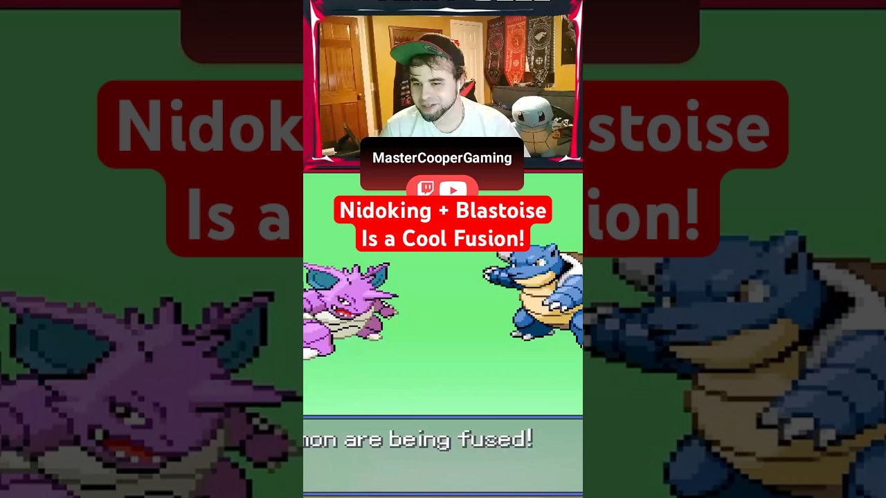 Blastoise + Nidoking Fusion is a POWERHOUSE!