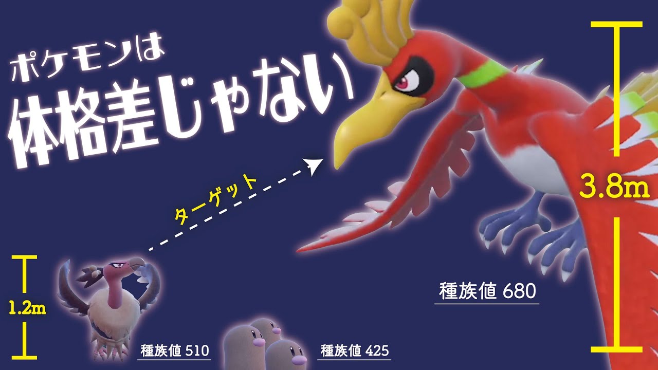 【圏外マスボ企画#5】大怪獣ホウオウに果敢に挑む「バルジーナ」がカッコ良すぎたww【ポケモンSV】