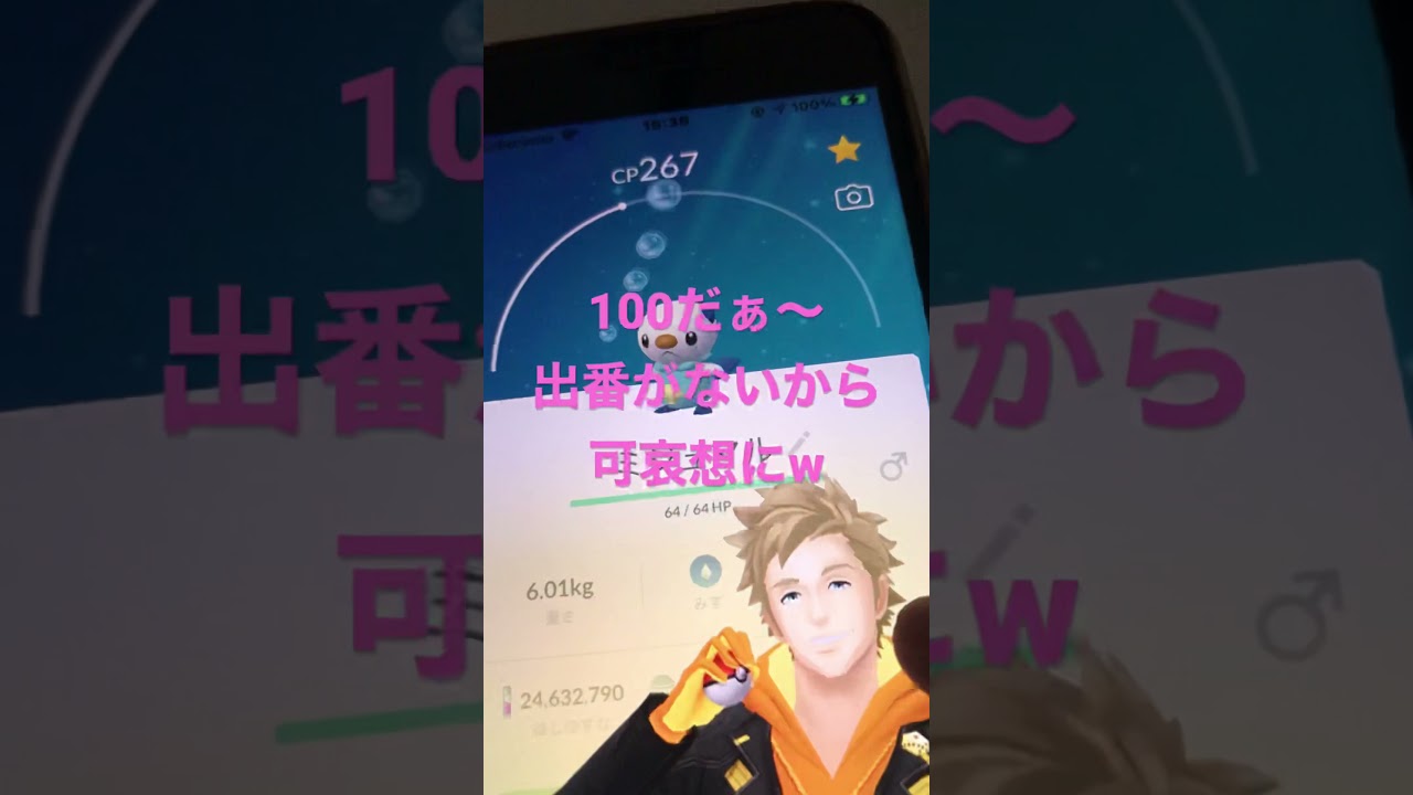 ＃個体値100 個体値100ミジュマル