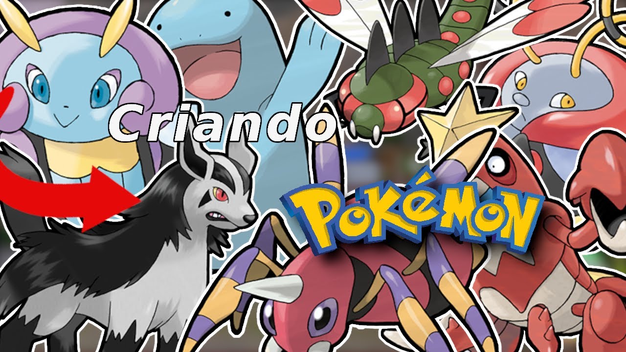 Criando Pokémon! Ariados, Yanmega, Quagsire, Mightyena, Volbeat, Illumise, Crawdaunt