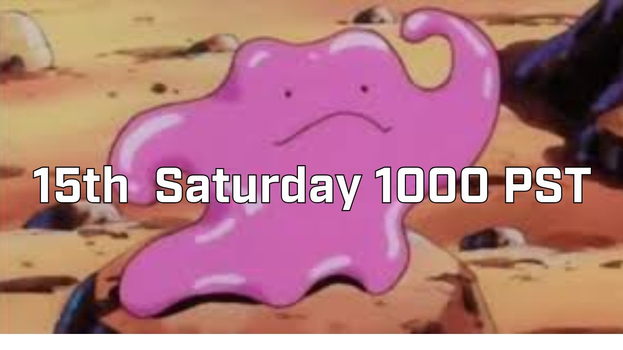 ✨ Ditto Catching Event Sat 15th 1000 PST✨ | POKEMMO