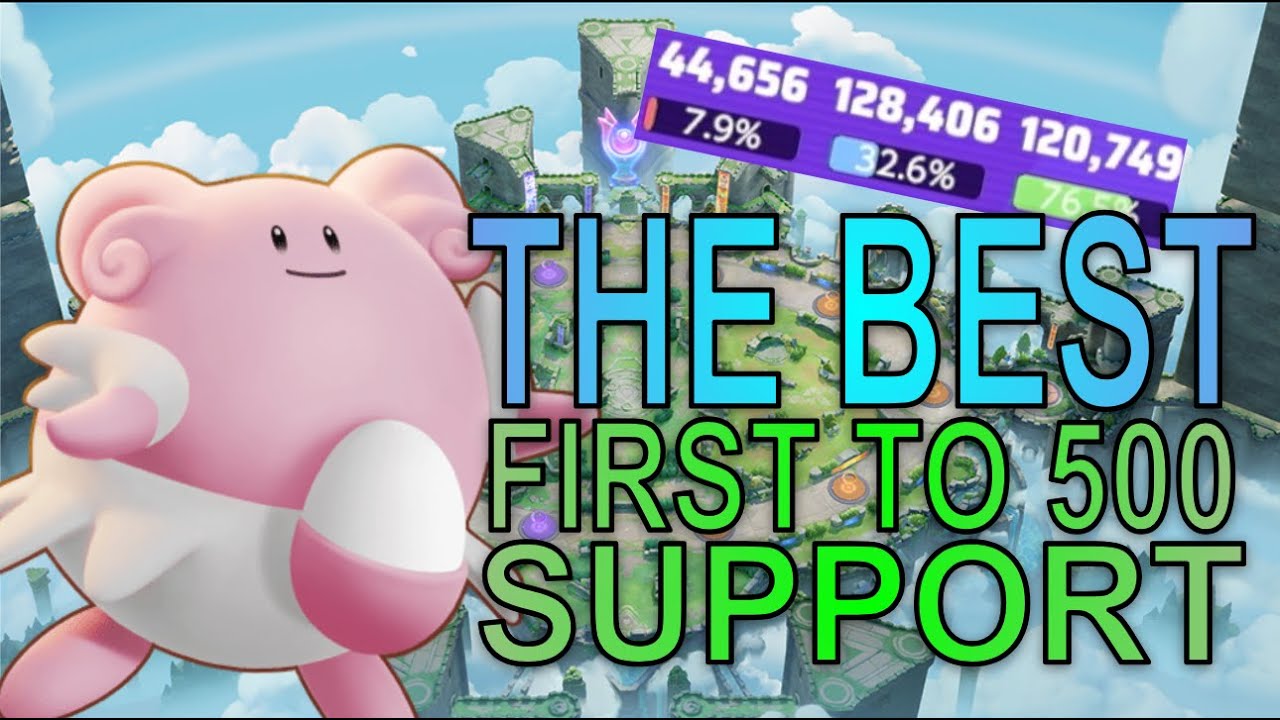 Blissey Is THE BEST Healing Support For First To 500?