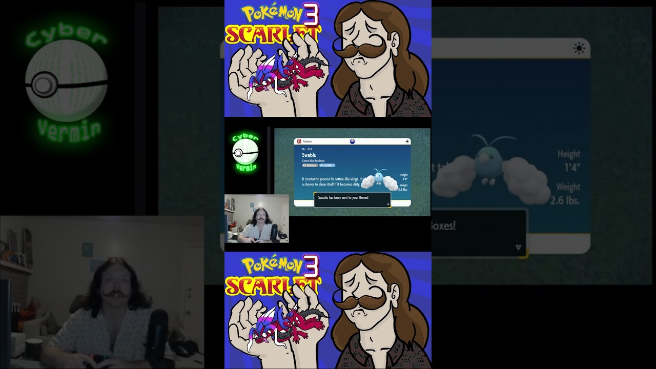 Am I a swablu? #pokemon #streamer #funny #memes #meme #jokes pokemonscarletandviolet #gaming