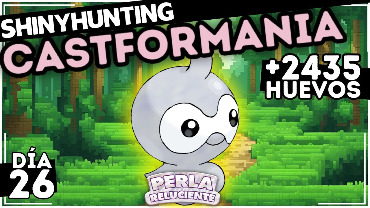 ¡DÍA 2 DE LA CASTFORMANIA! | Shinyhunting Castform (Día 26)