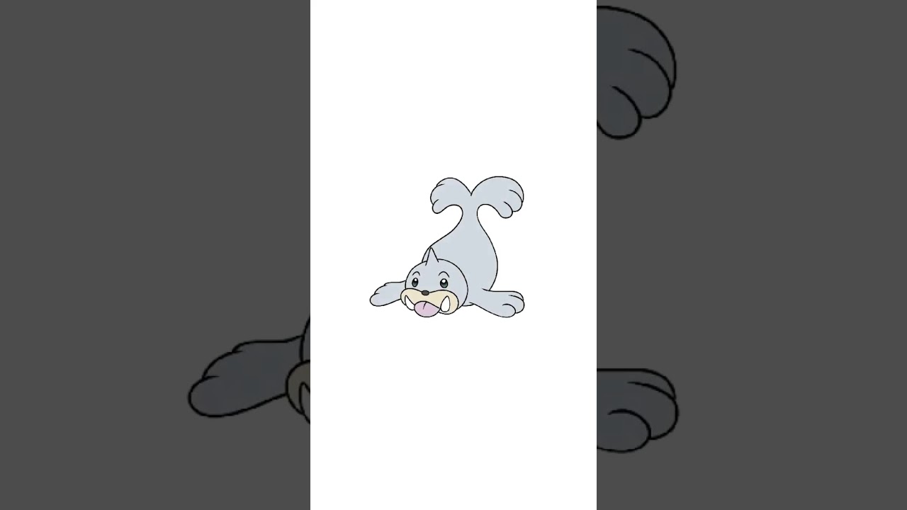 Pokémon #86 Seel #pokemon #art #digitalart #procreate #timelapse #speedpaint #sealife #shorts #fun