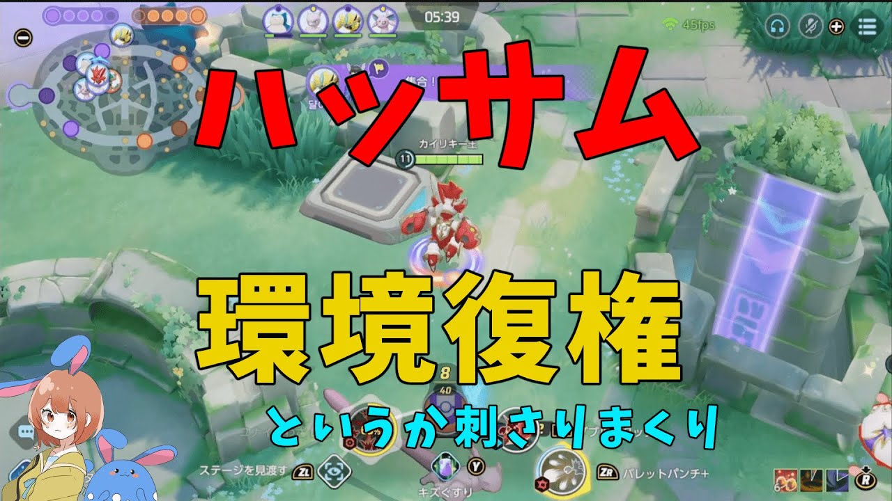 滅びゆく環境で頂点を取れるのか？ハッサムの刺さり具合を徹底解説！の巻【ポケモンユナイト】【詳細解説874】