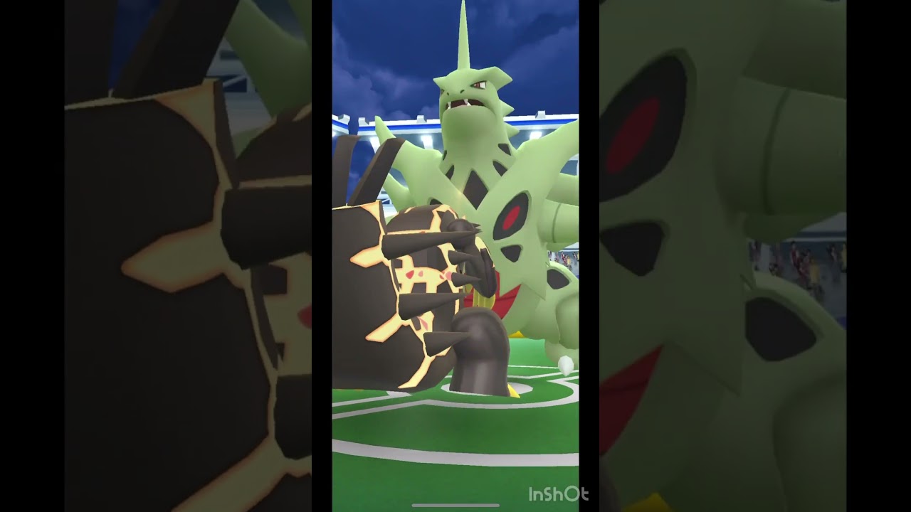 【ポケモンGO】メガバンギラス初討伐！推しポケだから色違い出したいです#ポケモンGO #レイド#バンギラス