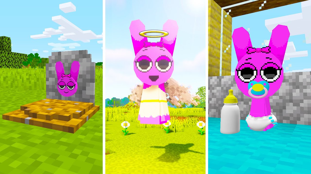 スプランキーが赤ちゃんとして生まれてから死ぬまで【まいくら・マインクラフト】