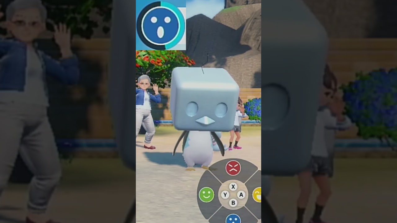 【コオリッポ】ポケモンエクササイズ【パルデア図鑑No.320】#Shorts #pokemon