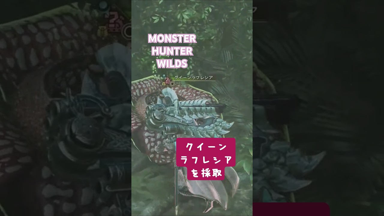 【MONSTER HUNTER WILDS 】トロフィー獲得に必要！クイーンラフレシアさんは盲点でしたわ🐰(chit talk)10