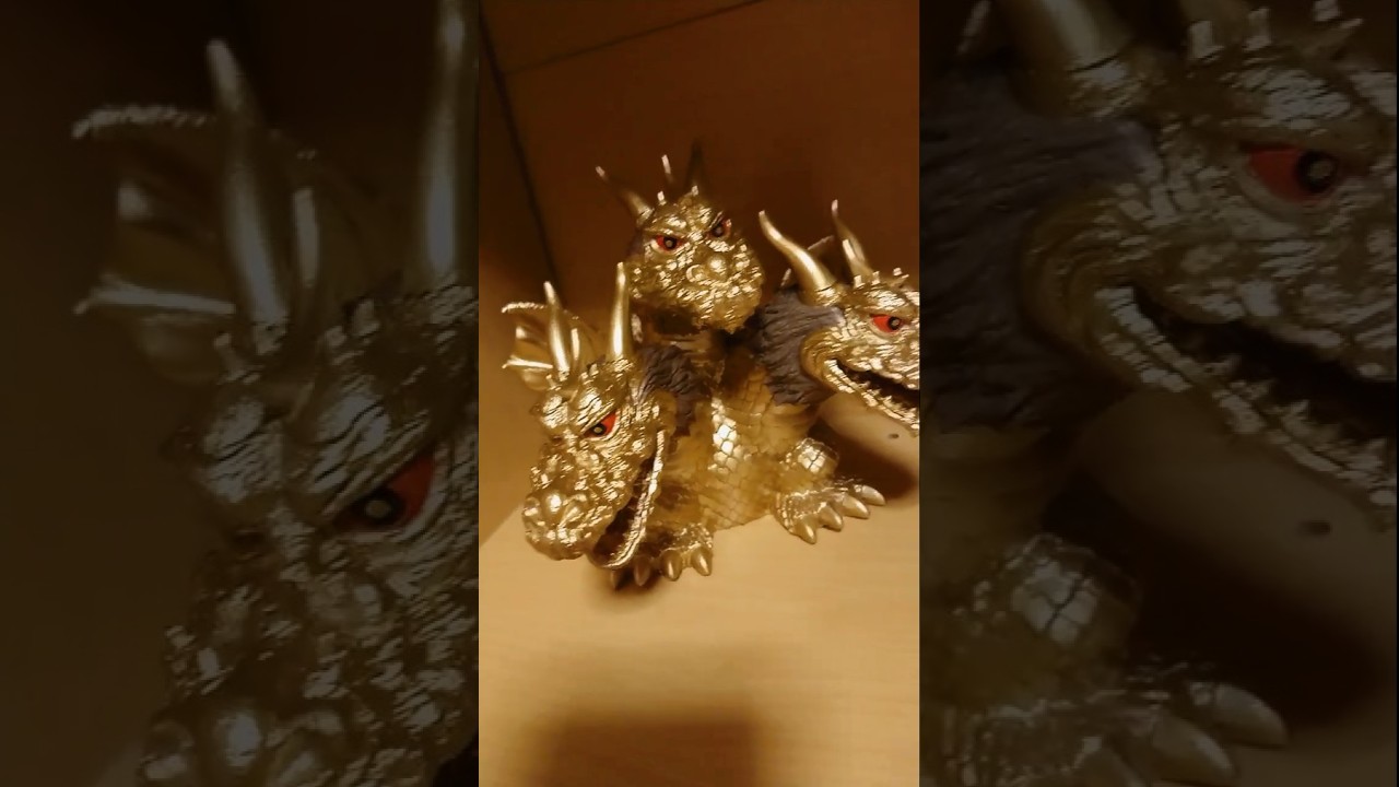 鎮座獣 ゴジラ【1954】&鎮座獣 キングギドラ【1964】を開封！ #ゴジラ