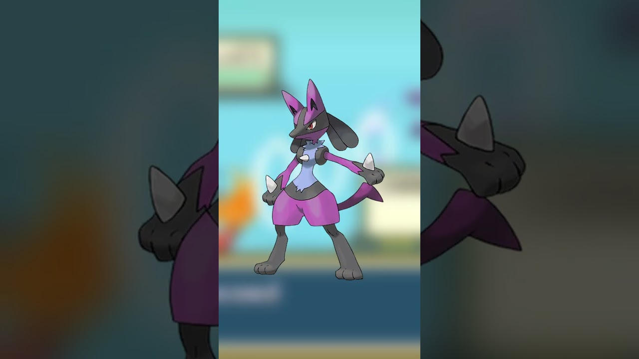 REVAMPING every shiny Pokémon! | Part 13 (Lucario) #pokemon #shinypokemon