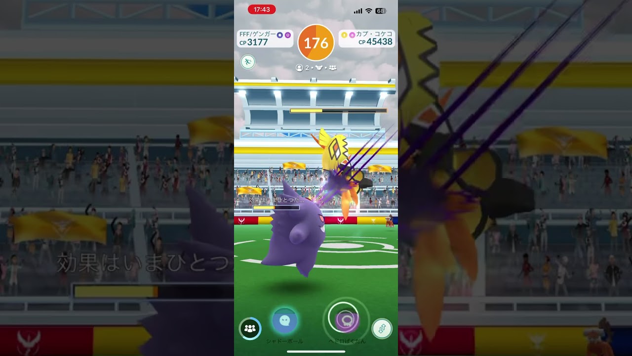 【ポケモンGO】カプ・コケコ【２人】2025年3月16日