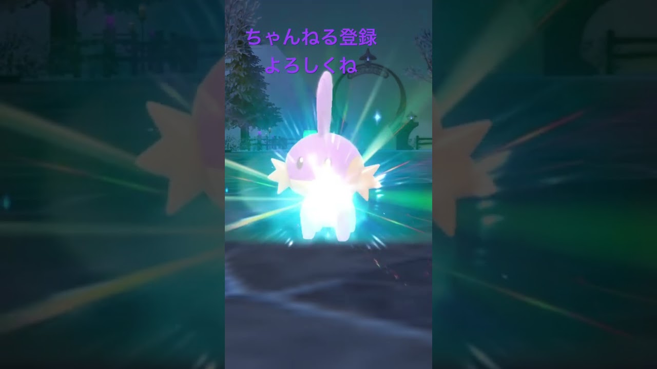 色違いミズゴロウ進化