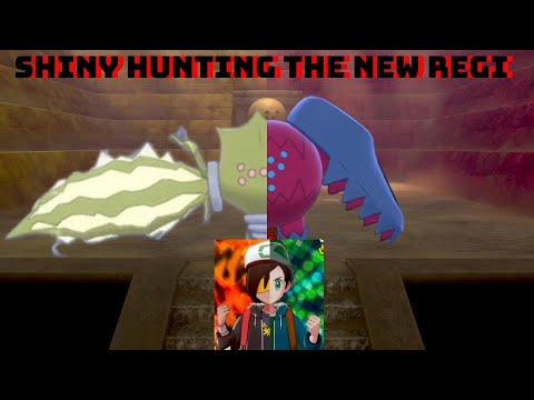 Pokémon Sword-Crown Tundra Shiny Hunting Regieleki and Regidrago w/ @FunAverage57  ​
