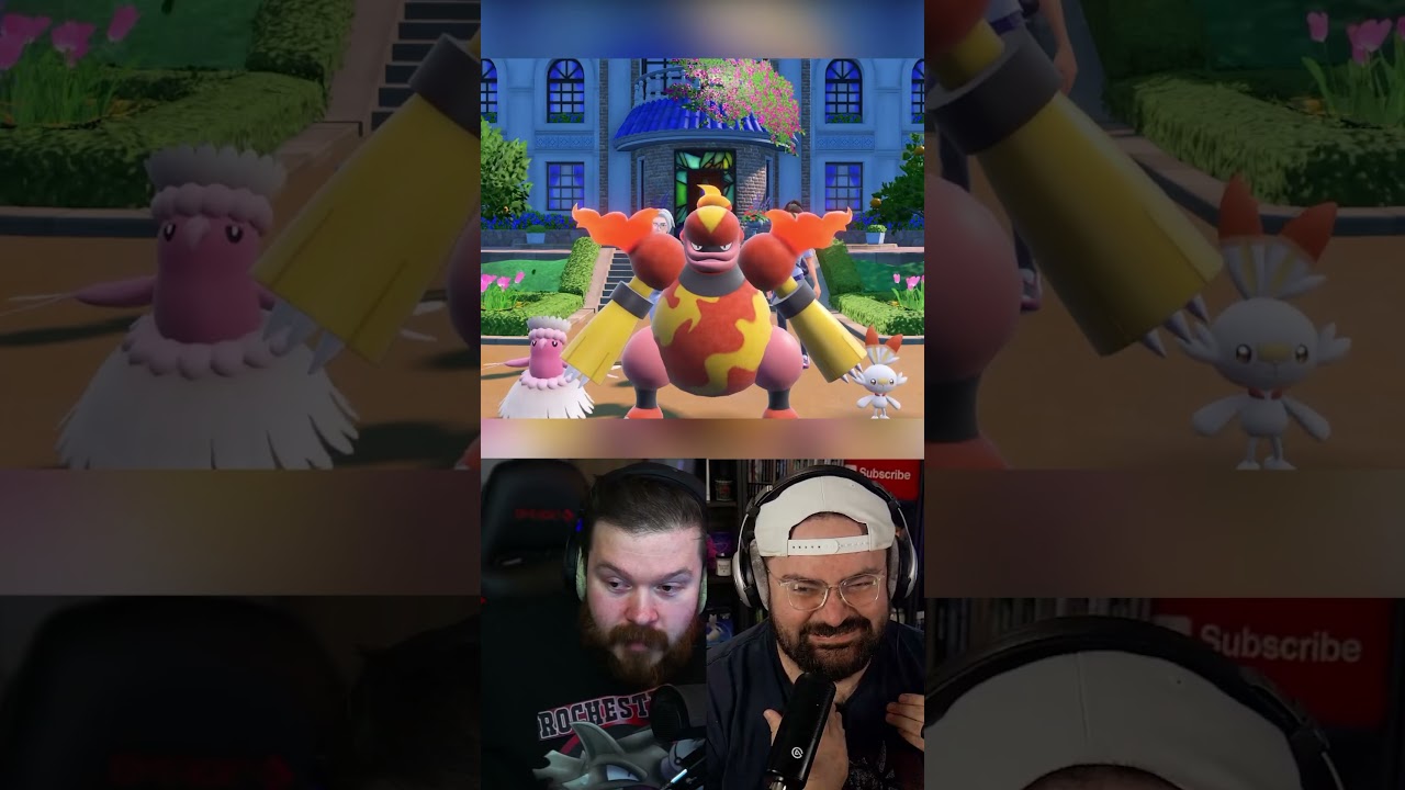 Bad things happen when you give @CBAD a Magmortar #pokemon #pokemonscarletviolet