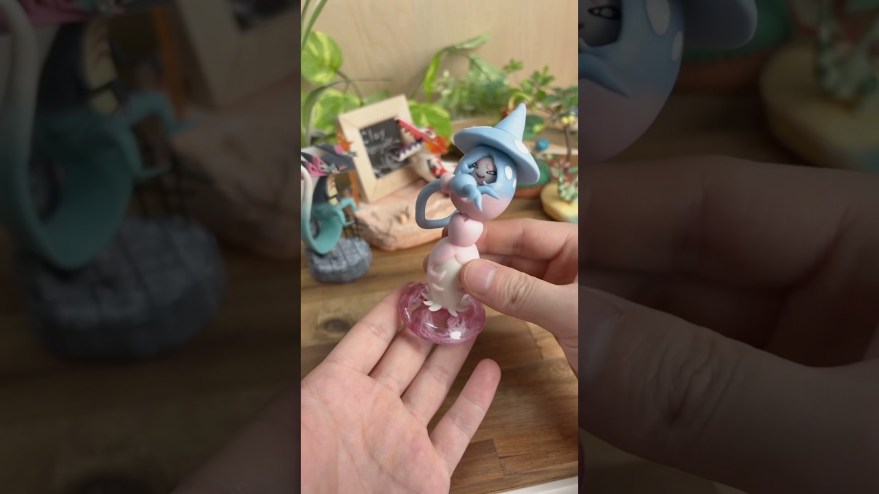 フィギュア開封ではありません！ #ポケモン #粘土　#asmr #ブリムオン