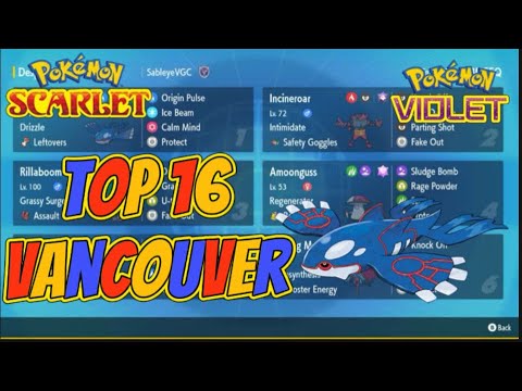 Vancouver Tsunami Kyogre’s Top 16 Surge