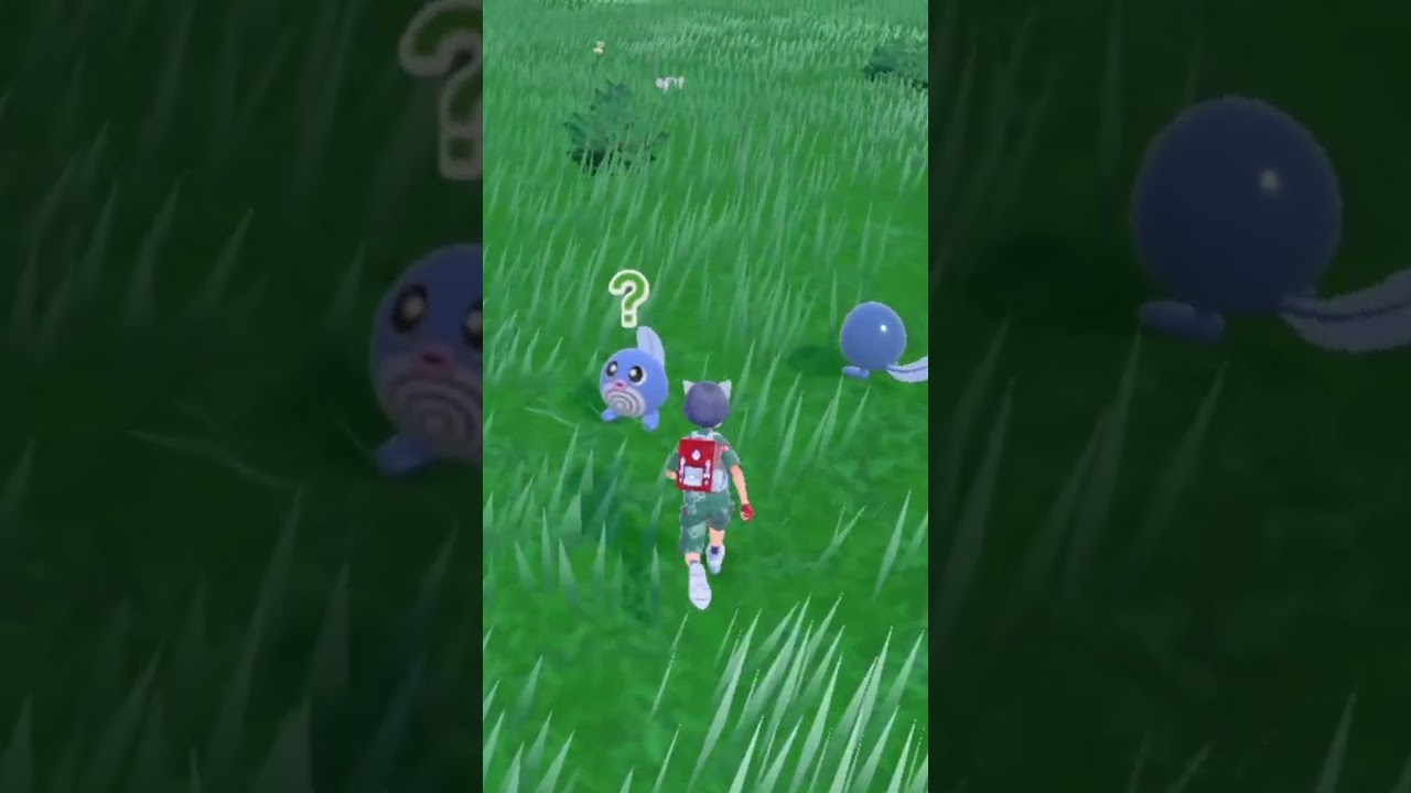 ニョロモのいろちがい #ポケモン