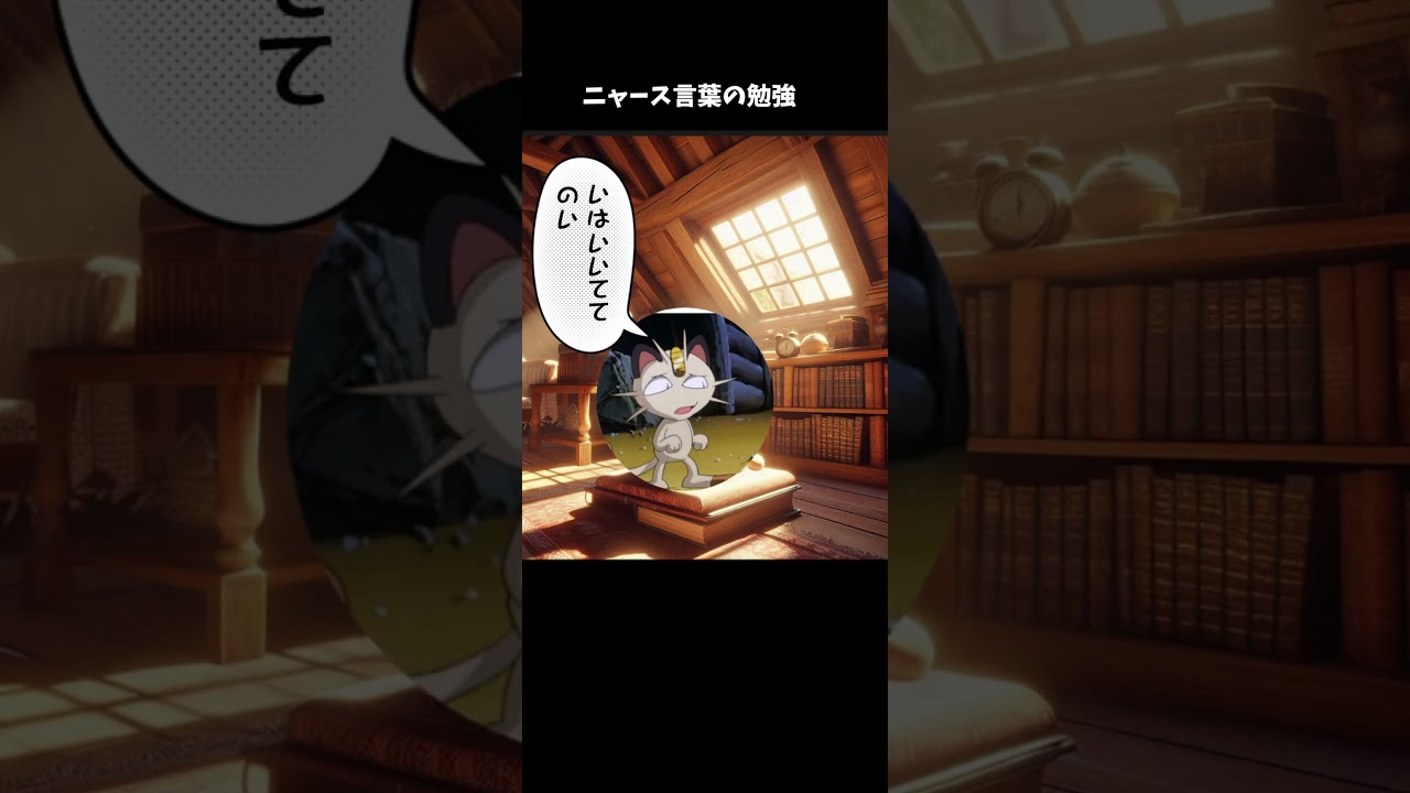 ニャースの過去#shorts #pokemon #ぽけもん #anime